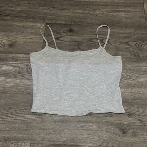H&M Light Gray Camisole Top
